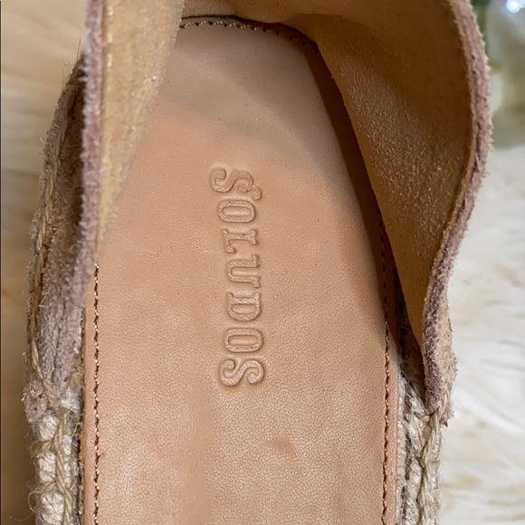 SOLUDOS "POSITANO" WEDGE ESPADRILLE SANDAL - Picture 7 of 8